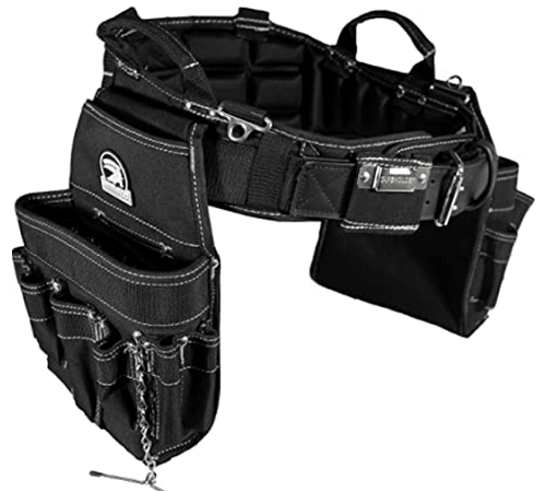 Gatorback B240 Electrician's Combo With Pro-Comfort Back Support Belt. Heavy Duty Work Belt (Medium 31-35 Inches).