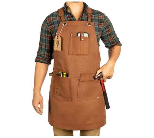 Best Aprons - Perfect Apron for Men [# Leather & Extra Pockets ]